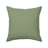 Candy Stripe 1/8" - 2206 micro // vintage green and beige