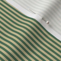 Candy Stripe 1/8" - 2206 micro // vintage green and beige