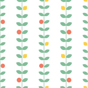 Citrus // Mixed // Vines // White