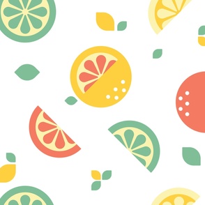 Citrus // Mixed // White