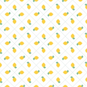 Lemons // Tiles // White