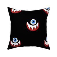12 inch Surreal Design with Toothy Monsters 1_21v-1