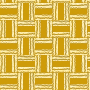 Charis weave-mustard 