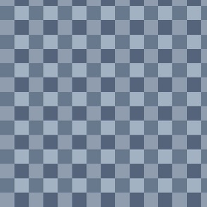 Checkerboard Dusty Grey Gray Blues