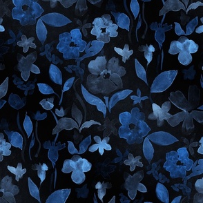 Blue Velvet Night Blooms