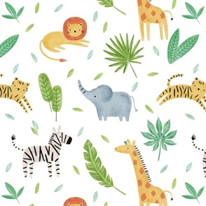 Little jungle animals