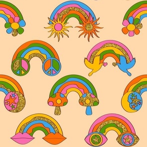 70S RAINBOWS-PALETTE 1