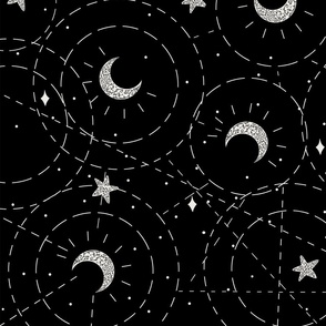 Starry Night black large