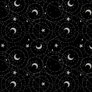 Starry Night black medium