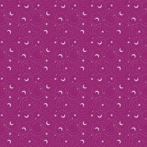 Starry Night pink small