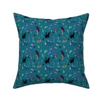 Witchs Garden blue small