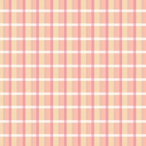 Pink and Yellow Springtime Plaid