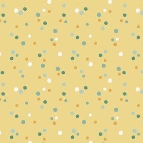 Dot Mix in Yellow 2.5 x 3.25