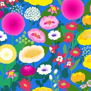 Flower garden bedding bright