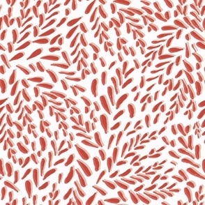Brush sprinkles - Red Coral