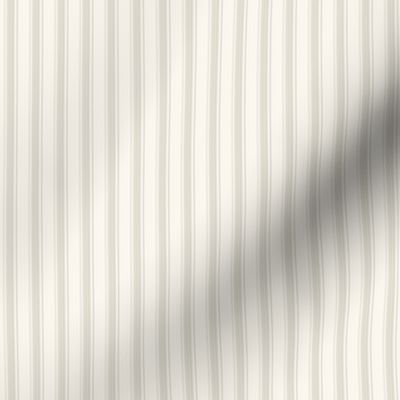 Tessa Ticking Stripe - 2229 mini // revere pewter chantilly lace