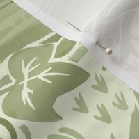 olive Tuscany wallpaper scale