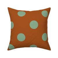 Mint Forest Dots 8x8