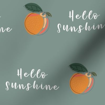 oranges hello sunshine