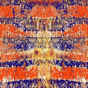 Palm Tree Bark Stripe Texture Natural Fun Rugged Tropical Neutral Interior Bright Colors Bold Coral Red Orange FF4000 Fresh Navy Blue 000080 Golden Yellow Gold FFD500 Bold Modern Abstract Geometric 24 in x 29 in repeat