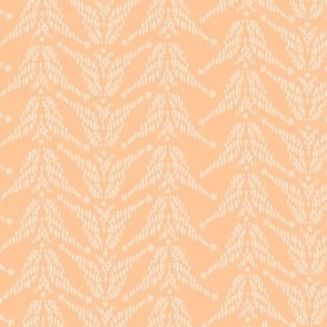 Abstract Geometric Peach Coral Medium