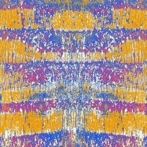 Palm Tree Bark Stripe Texture Natural Fun Rugged Tropical Neutral Interior Bright Colors Marigold Orange Gold EF9F04 Light Ruddy Red Pink FF4060 Cobalt Blue 005CFF Bold Modern Abstract Geometric 24 in x 29 in repeat