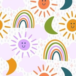 Sunshine + Rainbows (Medium - 7x7)