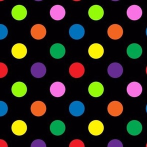 Rainbow Polka Dot #2