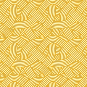 Yellow noodles - medium scale