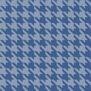 Houndstooth dark blue minimalist pattern