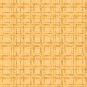 Dashed Plaid Yellow - small scale - mix and match