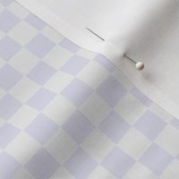 Lilac Checkerboard - Half-inch Scale