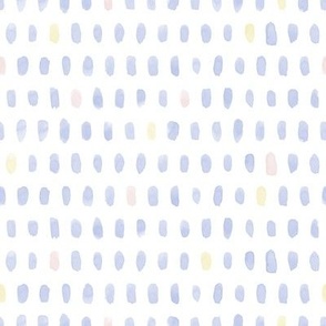 Watercolor dots / Blue / Small