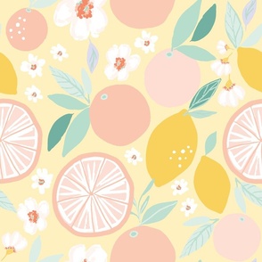 Grapefruit Lemonade- JUMBO WALLPAPER