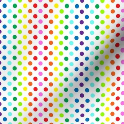 Rainbow Polka Dot #4