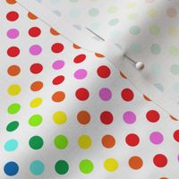 Rainbow Polka Dot #4