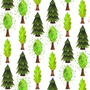 Forest Trees // Camp Fabric, smaller