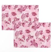 Fish pond coy pink