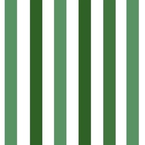 Bold Gradient Stripe Green
