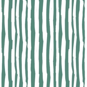 teal-white stripes