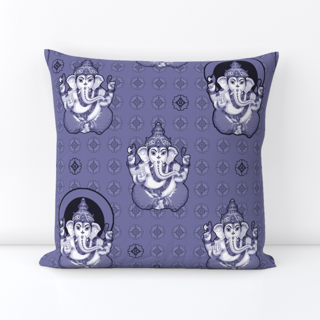 Big Soft Purple Ganesh