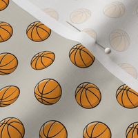 (small scale) Basketballs - Beige - Sports C23