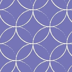 Overlapping Circles purple