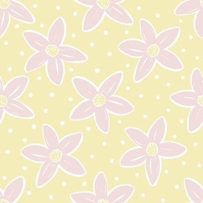 Butter and piglet pastel floral