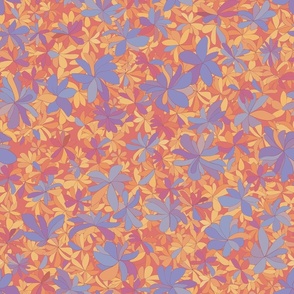 Pattern of all kinds of flowers