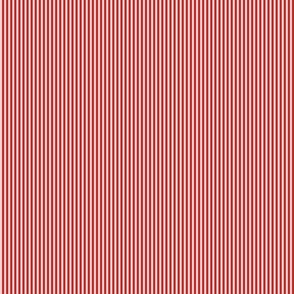 Stripe - Poppy Red/Cotton Candy - 1/8”