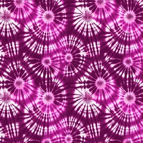 Dark Pink Fashionable Tie Dye Pattern