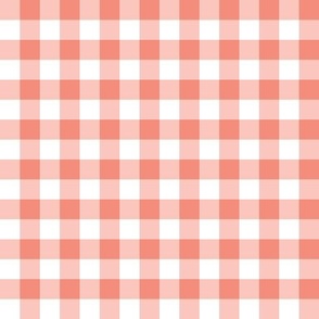 orange gingham checkered plaid 14