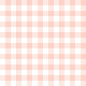 pastel peach gingham checkered plaid 8