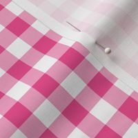 bright pink gingham checkered plaid 65
